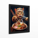 Maestro del Ramen - Puffy Design | Cuadro decorativo de Canvas Lab