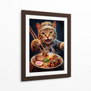 Maestro del Ramen - Puffy Design | Cuadro decorativo de Canvas Lab