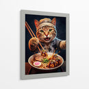 Maestro del Ramen - Puffy Design | Cuadro decorativo de Canvas Lab