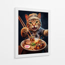 Maestro del Ramen - Puffy Design | Cuadro decorativo de Canvas Lab