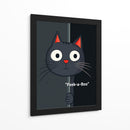 Mirada Furtiva - Puffy Design | Cuadro decorativo de Canvas Lab