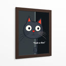 Mirada Furtiva - Puffy Design | Cuadro decorativo de Canvas Lab