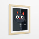 Mirada Furtiva - Puffy Design | Cuadro decorativo de Canvas Lab