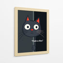 Mirada Furtiva - Puffy Design | Cuadro decorativo de Canvas Lab