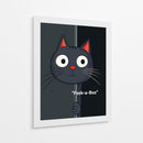 Mirada Furtiva - Puffy Design | Cuadro decorativo de Canvas Lab