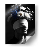 Mente Floreada - Puffy Design | Cuadro decorativo de Canvas Lab