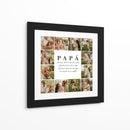 Papá - Cuadro personalizado