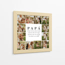 Papá - Cuadro personalizado