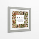 Papá - Cuadro personalizado