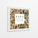 Papá - Cuadro personalizado