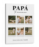 Papá, Te Amamos - Cuadro personalizado