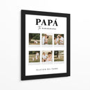 Papá, Te Amamos - Cuadro personalizado