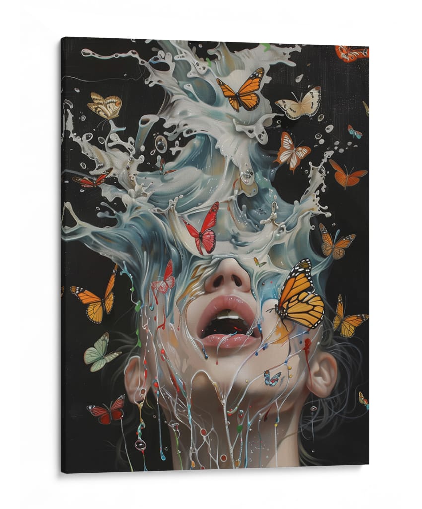 Éxtasis de la Naturaleza - Puffy Design | Cuadro decorativo de Canvas Lab