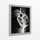 Almas Entrelazadas o Amor Luminoso - Puffy Design | Cuadro decorativo de Canvas Lab