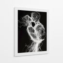 Almas Entrelazadas o Amor Luminoso - Puffy Design | Cuadro decorativo de Canvas Lab