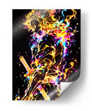 Alma de Fuego - Puffy Design | Cuadro decorativo de Canvas Lab