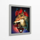 Eclipse Sangriento - Puffy Design | Cuadro decorativo de Canvas Lab