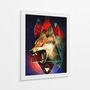 Eclipse Sangriento - Puffy Design | Cuadro decorativo de Canvas Lab