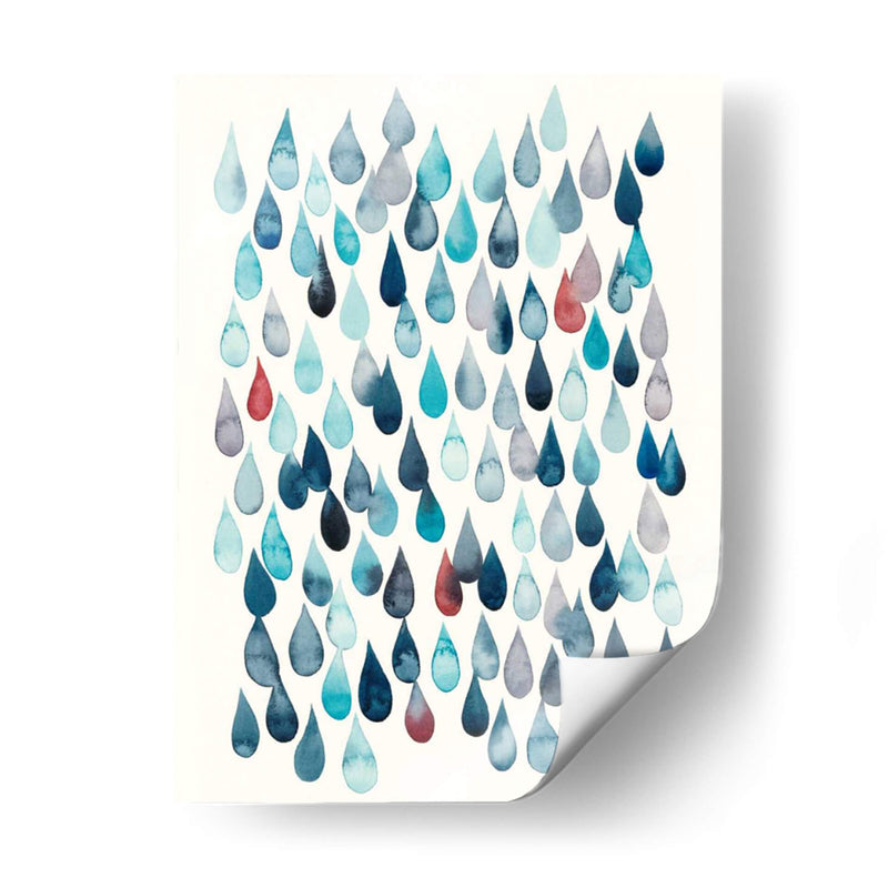 Acuarela Gotas I - Grace Popp | Cuadro decorativo de Canvas Lab