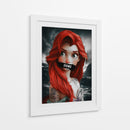 Sirena Silenciada - Puffy Design | Cuadro decorativo de Canvas Lab
