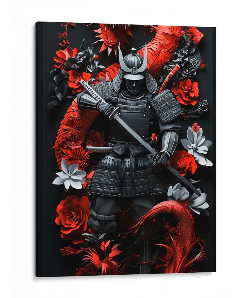 Sombra del Dragón - Puffy Design | Cuadro decorativo de Canvas Lab