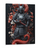 El Ronin de Obsidiana - Puffy Design | Cuadro decorativo de Canvas Lab