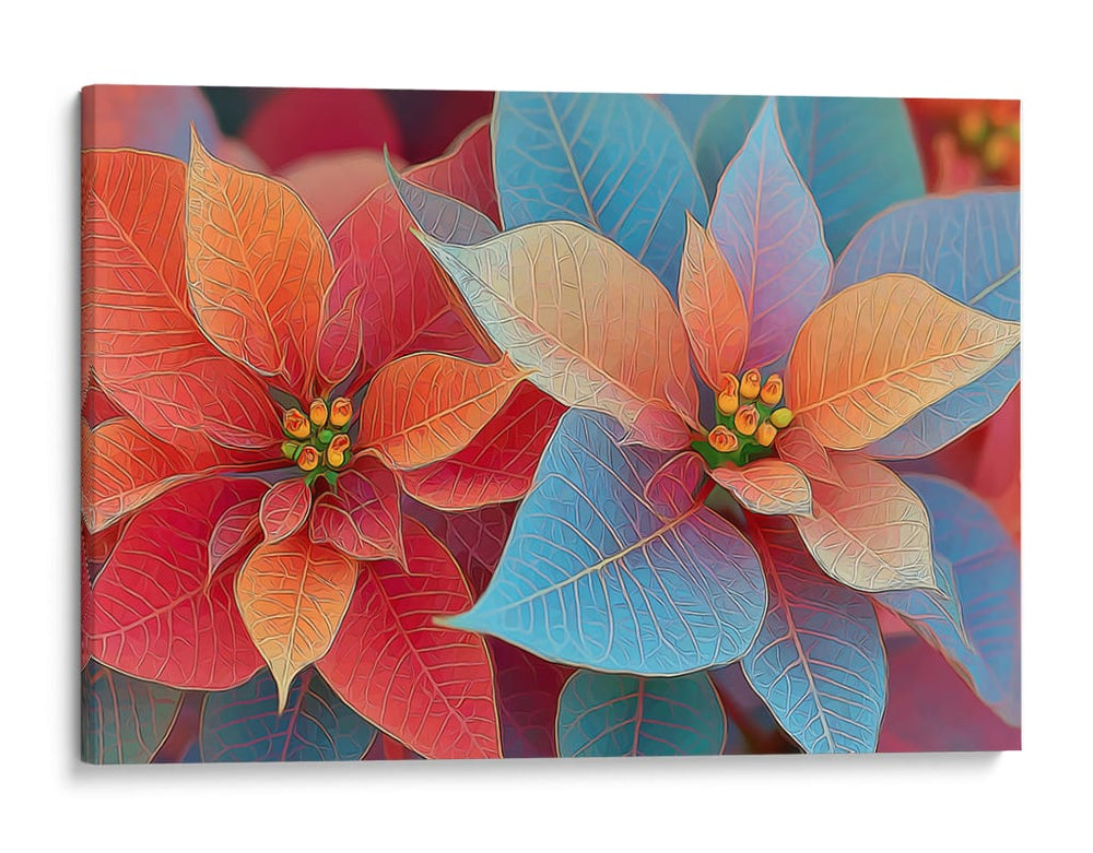 Azul y rojo - DIEGO D L | Cuadro decorativo de Canvas Lab