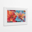 Azul y rojo - DIEGO D L | Cuadro decorativo de Canvas Lab