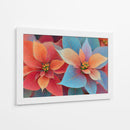 Azul y rojo - DIEGO D L | Cuadro decorativo de Canvas Lab
