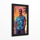 Costa Linda - Puffy Design | Cuadro decorativo de Canvas Lab