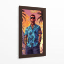 Costa Linda - Puffy Design | Cuadro decorativo de Canvas Lab
