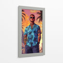 Costa Linda - Puffy Design | Cuadro decorativo de Canvas Lab