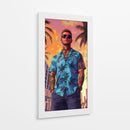 Costa Linda - Puffy Design | Cuadro decorativo de Canvas Lab