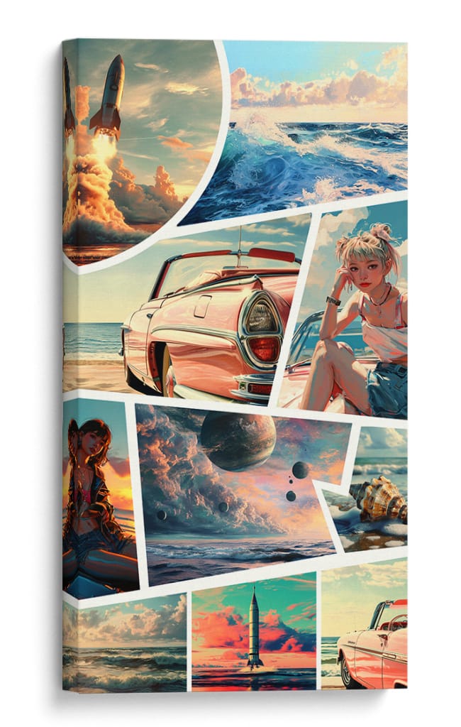 Horizontes de Ensueño - Puffy Design | Cuadro decorativo de Canvas Lab