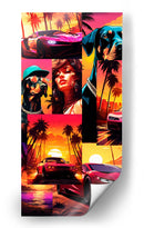 Atardecer al Volante - Puffy Design | Cuadro decorativo de Canvas Lab