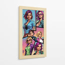 Reinas de Vice - Puffy Design | Cuadro decorativo de Canvas Lab
