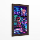 Mini Mafiosos - Puffy Design | Cuadro decorativo de Canvas Lab