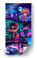 Mini Mafiosos - Puffy Design | Cuadro decorativo de Canvas Lab