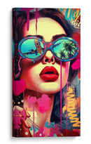 Estilo Jetset - Puffy Design | Cuadro decorativo de Canvas Lab