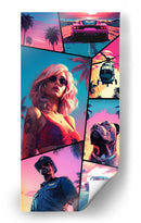 Fugitivos del Ocaso - Puffy Design | Cuadro decorativo de Canvas Lab