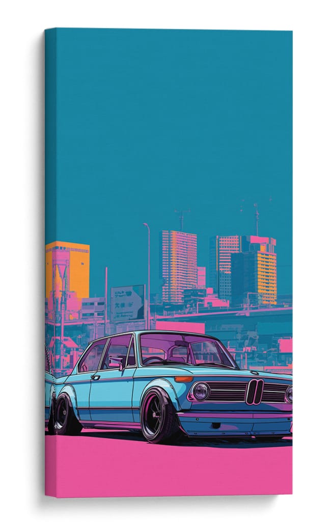 Crucero Retro - Puffy Design | Cuadro decorativo de Canvas Lab