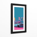 Crucero Retro - Puffy Design | Cuadro decorativo de Canvas Lab