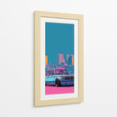Crucero Retro - Puffy Design | Cuadro decorativo de Canvas Lab