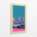 Crucero Retro - Puffy Design | Cuadro decorativo de Canvas Lab