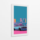 Crucero Retro - Puffy Design | Cuadro decorativo de Canvas Lab
