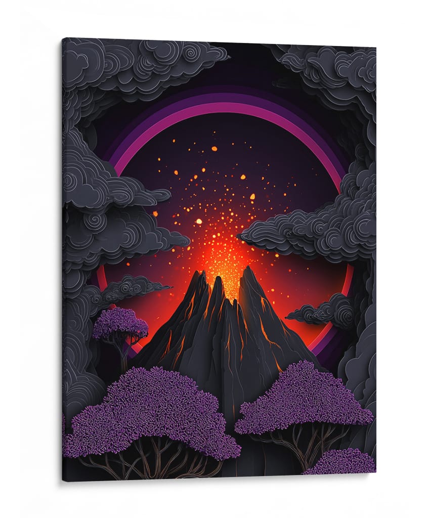 Furia Interna - Puffy Design | Cuadro decorativo de Canvas Lab