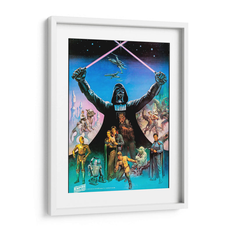 The Empire Strikes Back | Cuadro decorativo de Canvas Lab