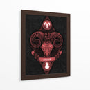 La Vanguardia Escarlata - Puffy Design | Cuadro decorativo de Canvas Lab