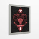 La Vanguardia Escarlata - Puffy Design | Cuadro decorativo de Canvas Lab
