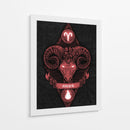 La Vanguardia Escarlata - Puffy Design | Cuadro decorativo de Canvas Lab